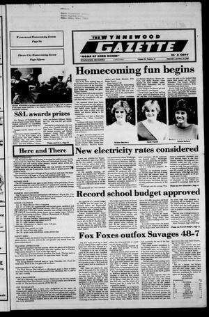 The Wynnewood Gazette (Wynnewood, Okla.), Vol. 83, No. 27, Ed. 1 Thursday, October 10, 1985