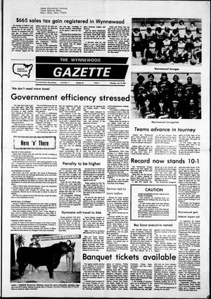The Wynnewood Gazette (Wynnewood, Okla.), Vol. 77, No. 45, Ed. 1 Thursday, January 19, 1978