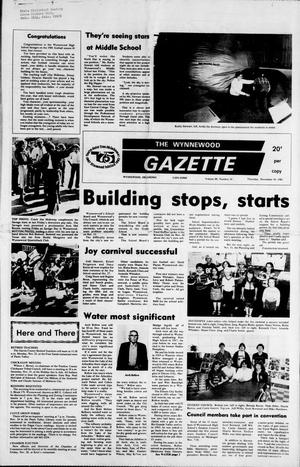 The Wynnewood Gazette (Wynnewood, Okla.), Vol. 80, No. 34, Ed. 1 Thursday, November 19, 1981