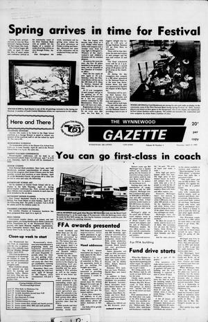 The Wynnewood Gazette (Wynnewood, Okla.), Vol. 81, No. 3, Ed. 1 Thursday, April 15, 1982
