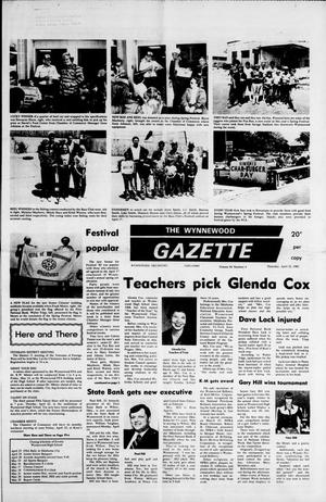 The Wynnewood Gazette (Wynnewood, Okla.), Vol. 81, No. 4, Ed. 1 Thursday, April 22, 1982