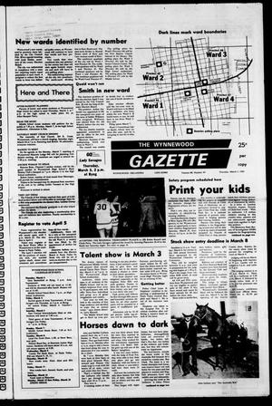 The Wynnewood Gazette (Wynnewood, Okla.), Vol. 81, No. 49, Ed. 1 Thursday, March 3, 1983