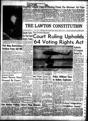 The Lawton Constitution (Lawton, Okla.), Vol. 64, No. 152, Ed. 1 Monday, March 7, 1966