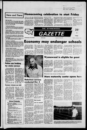 The Wynnewood Gazette (Wynnewood, Okla.), Vol. 81, No. 28, Ed. 1 Thursday, October 6, 1983