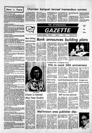 The Wynnewood Gazette (Wynnewood, Okla.), Vol. 77, No. 49, Ed. 1 Thursday, February 16, 1978