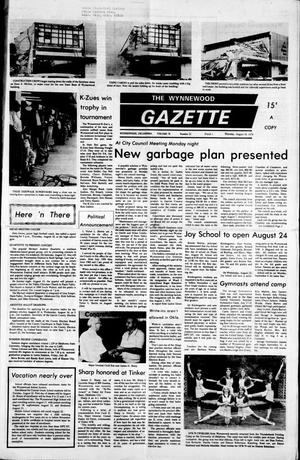 The Wynnewood Gazette (Wynnewood, Okla.), Vol. 78, No. 22, Ed. 1 Thursday, August 10, 1978