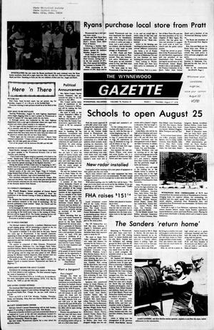 The Wynnewood Gazette (Wynnewood, Okla.), Vol. 78, No. 23, Ed. 1 Thursday, August 17, 1978
