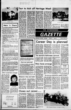 The Wynnewood Gazette (Wynnewood, Okla.), Vol. 78, No. 33, Ed. 1 Thursday, October 26, 1978