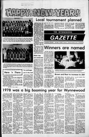 The Wynnewood Gazette (Wynnewood, Okla.), Vol. 78, No. 42, Ed. 1 Thursday, December 28, 1978