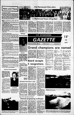 The Wynnewood Gazette (Wynnewood, Okla.), Vol. 78, No. 52, Ed. 1 Thursday, March 8, 1979
