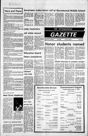 The Wynnewood Gazette (Wynnewood, Okla.), Vol. 79, No. 9, Ed. 1 Thursday, May 10, 1979