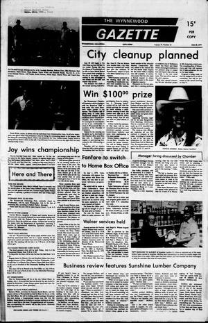 Primary view of object titled 'The Wynnewood Gazette (Wynnewood, Okla.), Vol. 79, No. 16, Ed. 1 Thursday, June 28, 1979'.