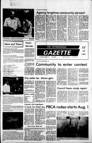 The Wynnewood Gazette (Wynnewood, Okla.), Vol. 79, No. 20, Ed. 1 Thursday, July 26, 1979