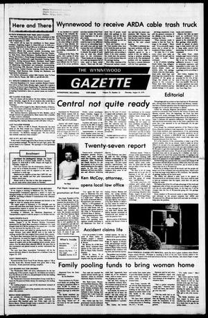 The Wynnewood Gazette (Wynnewood, Okla.), Vol. 79, No. 23, Ed. 1 Thursday, August 16, 1979