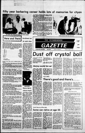 The Wynnewood Gazette (Wynnewood, Okla.), Vol. 79, No. 25, Ed. 1 Thursday, August 30, 1979