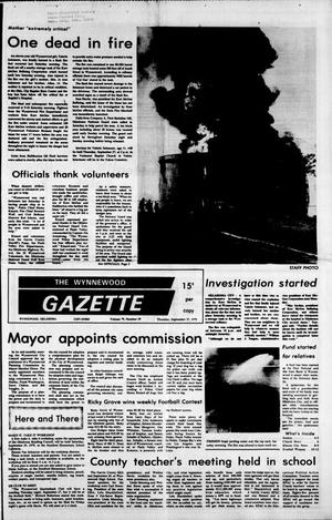 The Wynnewood Gazette (Wynnewood, Okla.), Vol. 79, No. 29, Ed. 1 Thursday, September 27, 1979