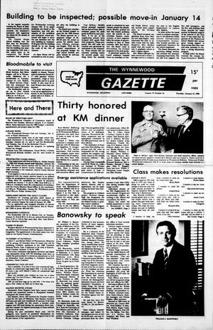 The Wynnewood Gazette (Wynnewood, Okla.), Vol. 79, No. 44, Ed. 1 Thursday, January 10, 1980