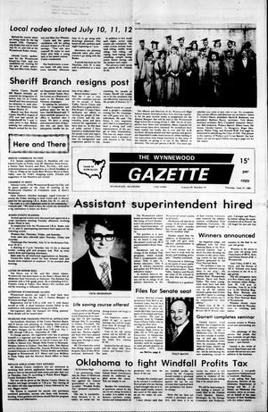 The Wynnewood Gazette (Wynnewood, Okla.), Vol. 80, No. 16, Ed. 1 Thursday, June 19, 1980
