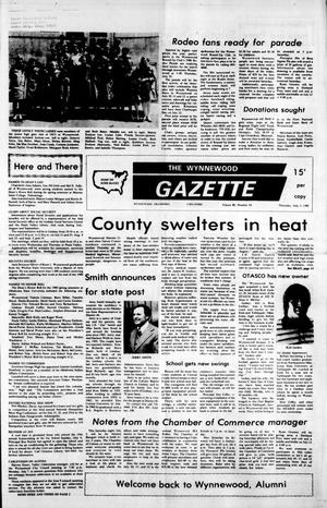 The Wynnewood Gazette (Wynnewood, Okla.), Vol. 80, No. 18, Ed. 1 Thursday, July 3, 1980
