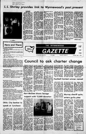 The Wynnewood Gazette (Wynnewood, Okla.), Vol. 80, No. 23, Ed. 1 Thursday, September 11, 1980