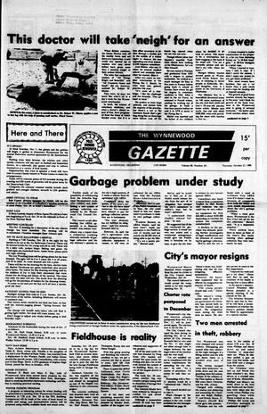 Primary view of object titled 'The Wynnewood Gazette (Wynnewood, Okla.), Vol. 80, No. 28, Ed. 1 Thursday, October 23, 1980'.