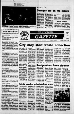 Primary view of object titled 'The Wynnewood Gazette (Wynnewood, Okla.), Vol. 80, No. 31, Ed. 1 Thursday, November 13, 1980'.