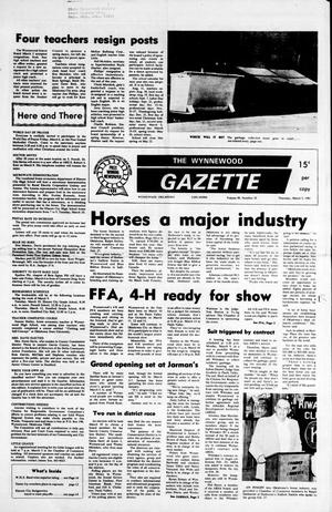 The Wynnewood Gazette (Wynnewood, Okla.), Vol. 80, No. 50, Ed. 1 Thursday, March 5, 1981