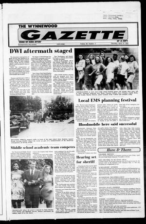The Wynnewood Gazette (Wynnewood, Okla.), Vol. 89, No. 3, Ed. 1 Thursday, April 25, 1991