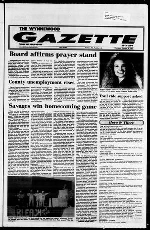 The Wynnewood Gazette (Wynnewood, Okla.), Vol. 90, No. 26, Ed. 1 Thursday, October 8, 1992