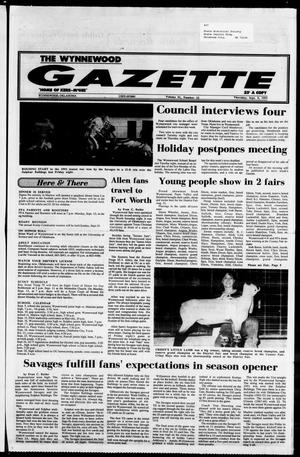 The Wynnewood Gazette (Wynnewood, Okla.), Vol. 91, No. 22, Ed. 1 Thursday, September 9, 1993