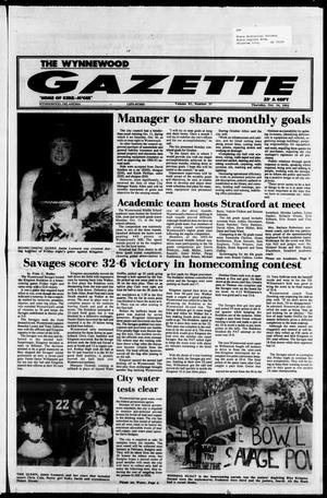 The Wynnewood Gazette (Wynnewood, Okla.), Vol. 91, No. 27, Ed. 1 Thursday, October 14, 1993