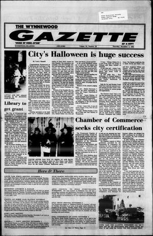 The Wynnewood Gazette (Wynnewood, Okla.), Vol. 92, No. 30, Ed. 1 Thursday, November 3, 1994
