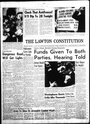 The Lawton Constitution (Lawton, Okla.), Vol. 64, No. 322, Ed. 1 Tuesday, November 1, 1966