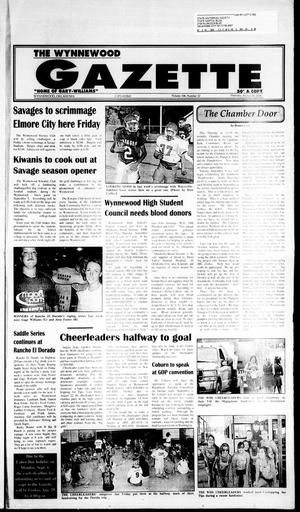 The Wynnewood Gazette (Wynnewood, Okla.), Vol. 106, No. 22, Ed. 1 Thursday, August 28, 2008
