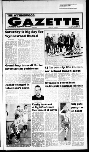The Wynnewood Gazette (Wynnewood, Okla.), Vol. 107, No. 38, Ed. 1 Thursday, December 17, 2009