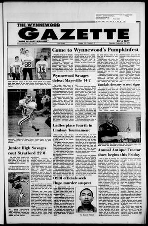 The Wynnewood Gazette (Wynnewood, Okla.), Vol. 102, No. 25, Ed. 1 Thursday, September 16, 2004