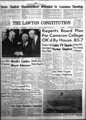 The Lawton Constitution (Lawton, Okla.), Vol. 65, No. 187, Ed. 1 Tuesday, April 25, 1967