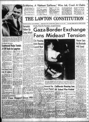 Primary view of object titled 'The Lawton Constitution (Lawton, Okla.), Vol. 65, No. 211, Ed. 1 Monday, May 29, 1967'.