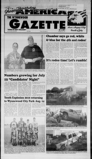 The Wynnewood Gazette (Wynnewood, Okla.), Vol. 108, No. 14, Ed. 1 Thursday, July 1, 2010