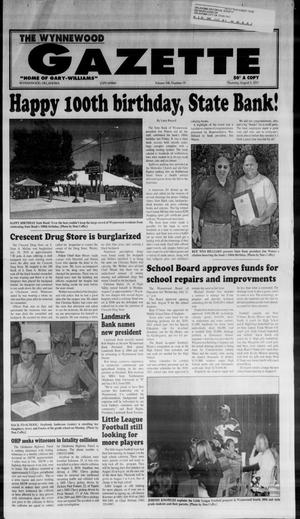 The Wynnewood Gazette (Wynnewood, Okla.), Vol. 108, No. 19, Ed. 1 Thursday, August 5, 2010