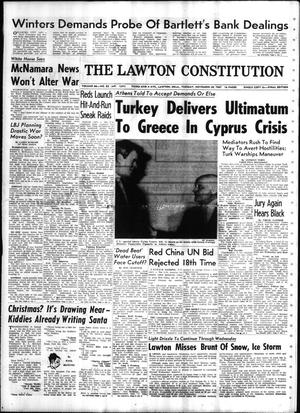 The Lawton Constitution (Lawton, Okla.), Vol. 66, No. 82, Ed. 1 Tuesday, November 28, 1967