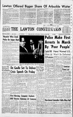 The Lawton Constitution (Lawton, Okla.), Vol. 66, No. 209, Ed. 1 Thursday, May 23, 1968