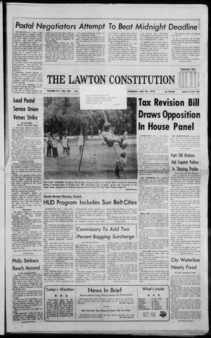 The Lawton Constitution (Lawton, Okla.), Vol. 76, No. 249, Ed. 1 Thursday, July 20, 1978