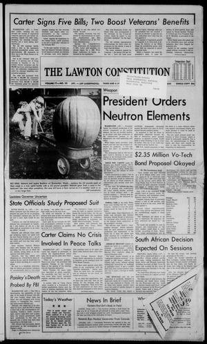 The Lawton Constitution (Lawton, Okla.), Vol. 77, No. 53, Ed. 1 Wednesday, October 18, 1978