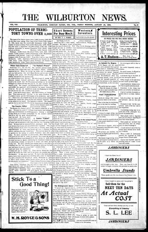 The Wilburton News. (Wilburton, Indian Terr.), Vol. 8, No. 31, Ed. 1 Friday, January 26, 1906