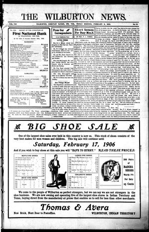 The Wilburton News. (Wilburton, Indian Terr.), Vol. 8, No. 33, Ed. 1 Friday, February 9, 1906