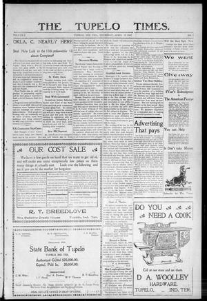 The Tupelo Times. (Tupelo, Indian Terr.), Vol. 2, No. 3, Ed. 1 Thursday, April 12, 1906