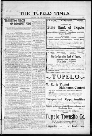 The Tupelo Times. (Tupelo, Indian Terr.), Vol. 2, No. 43, Ed. 1 Thursday, January 31, 1907