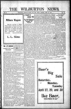 The Wilburton News. (Wilburton, Indian Terr.), Vol. 9, No. 33, Ed. 1 Friday, April 26, 1907