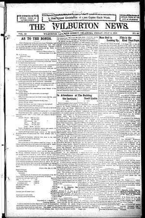 The Wilburton News. (Wilburton, Okla.), Vol. 11, No. 42, Ed. 1 Friday, July 2, 1909